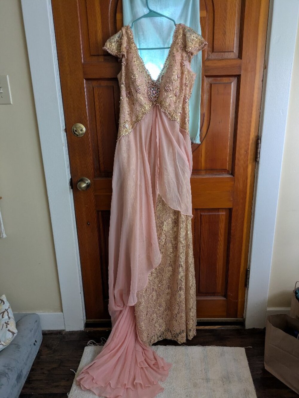 Terani Couture Beaded Gown with Train 12 - GUC